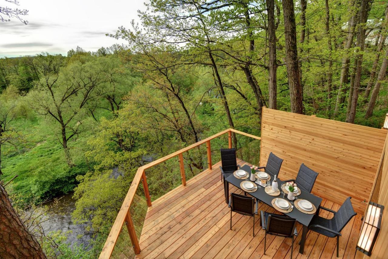 Riverside Cabin Doudleby Luaran gambar